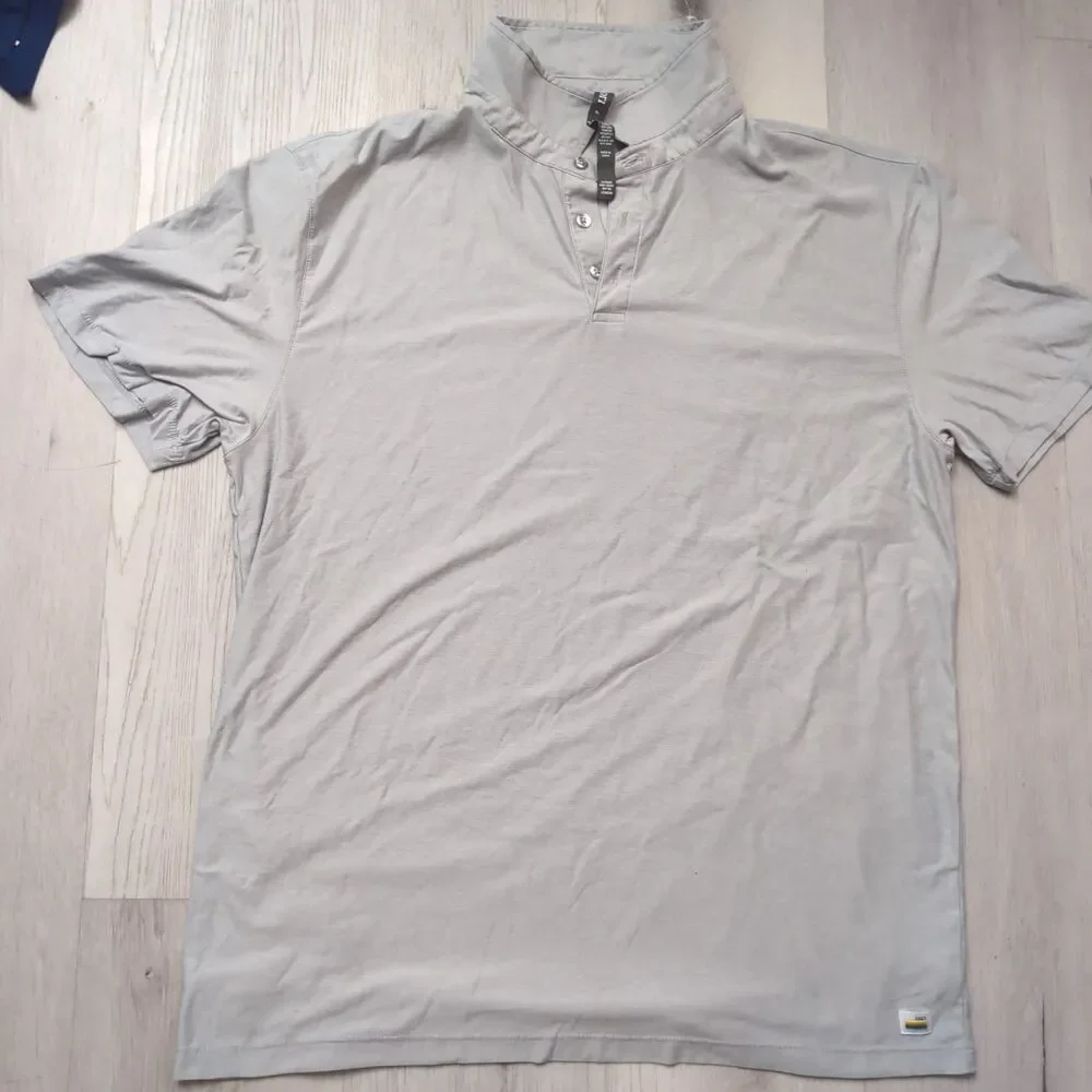Vuori Polo Shirt Men's Size XL Performance Stretch Vuori Polo Short Sleeve
